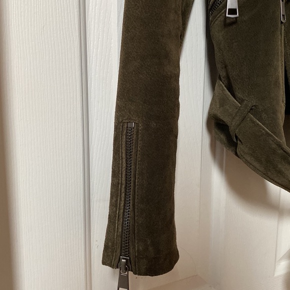 Suede Motor Coat - Picture 4 of 7